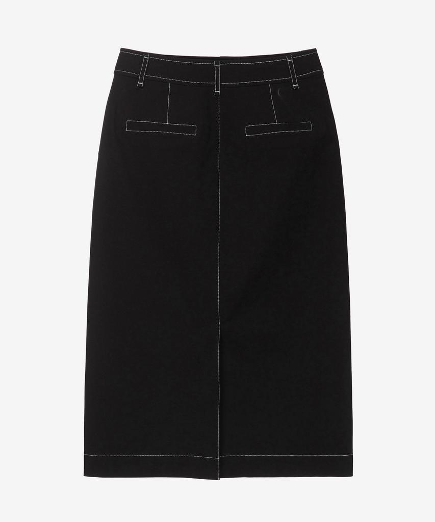 Mind Bridge Woman [W] H-Line Stitch Contrast Skirt - 2Color Mysk3204