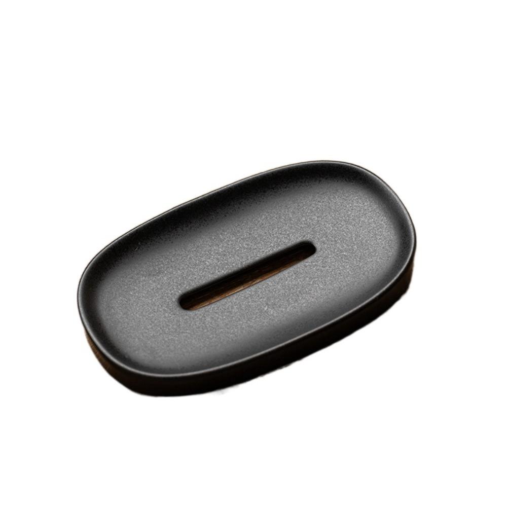 

Light Luxury Oval Soap Box Elegant Soap Storage Tray Creative Soap Holder Hotel Style C