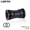 ZTTO Bicycle T47 Bottom Bracket 24 Crankset Dub 29 30mm Sealed Bearing Thread 47 68 73mm Shell 28.99mm Spline Axis MTB Road Bike