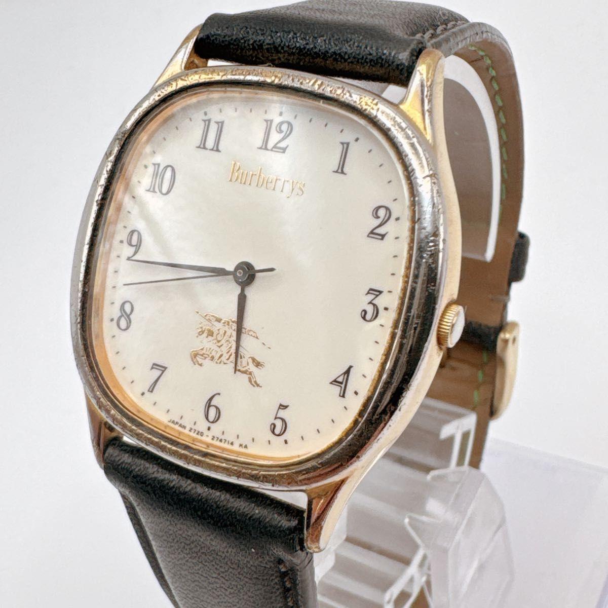 Used [New battery replaced] Working item Burberry Watch Ladies Men s Quartz
