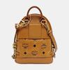 [Pre-Owned] Classic Allover Logo Studded Three-In-One Coated Canvas Shoulder Crossbody Backpack - Good #AEYUW