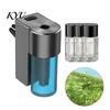 Automatic Car Scent Diffuser Smart Air Freshener Sprayer, Aroma for Vehicle AC Vent, Odor Eliminator USB Rechargeable Essential Oil Interior And Home