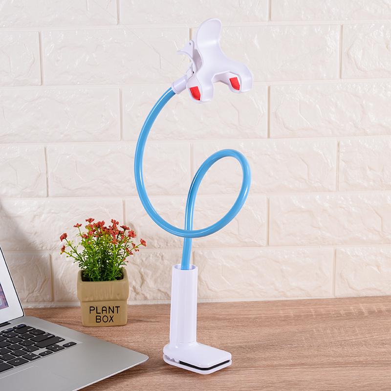Spiral Lazy Person Phone Holder for Bedside or Desktop Use