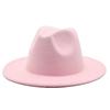 JYL TS DIY Curved Brim Cowboy Hat  Riding Cap  Felt
