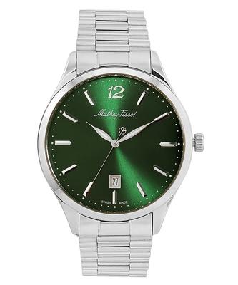 Urban Metal Herrenuhr mit grünem Zifferblatt und Quarzwerk H411MAV