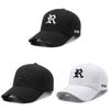 Polyester Baseball Cap With Extended Brim Sun Protection For Men Women In Spring Autumn