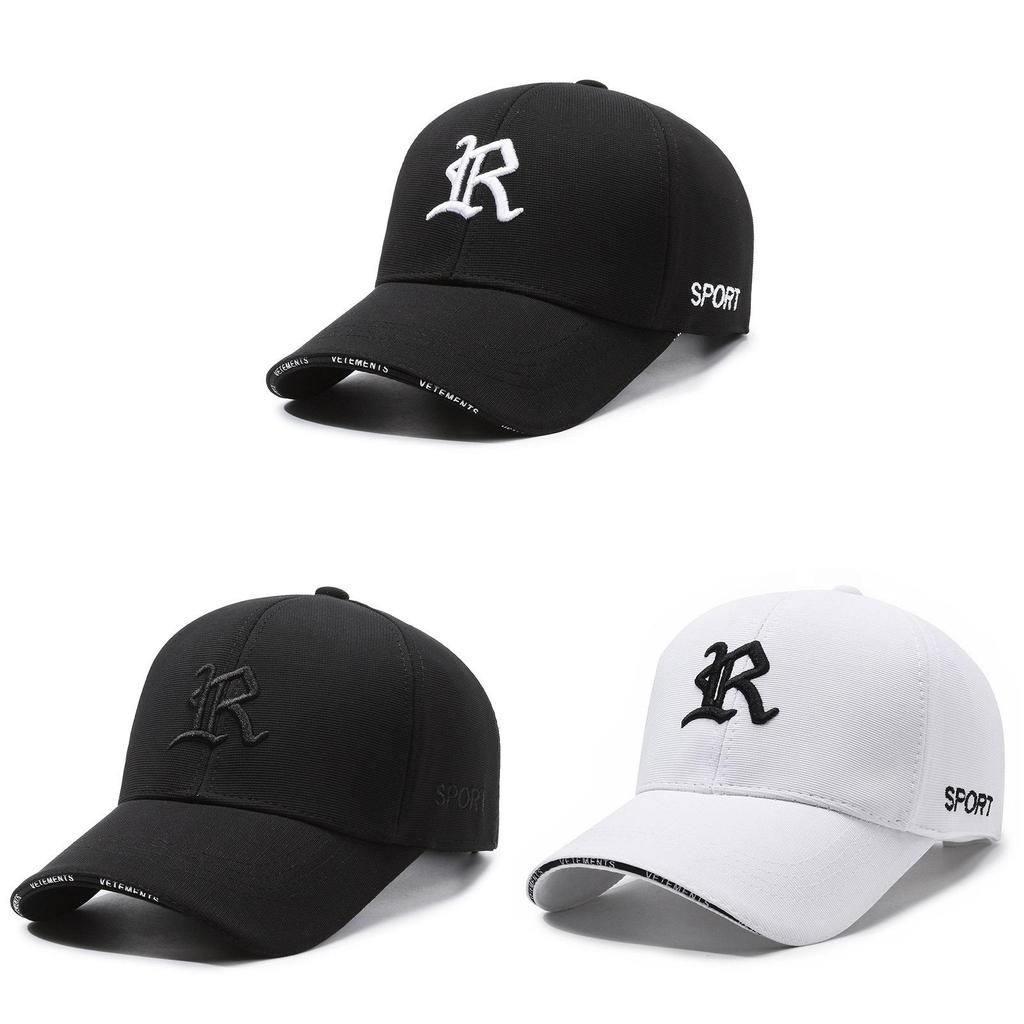 Polyester Baseball Cap With Extended Brim Sun Protection For Men Women In Spring Autumn