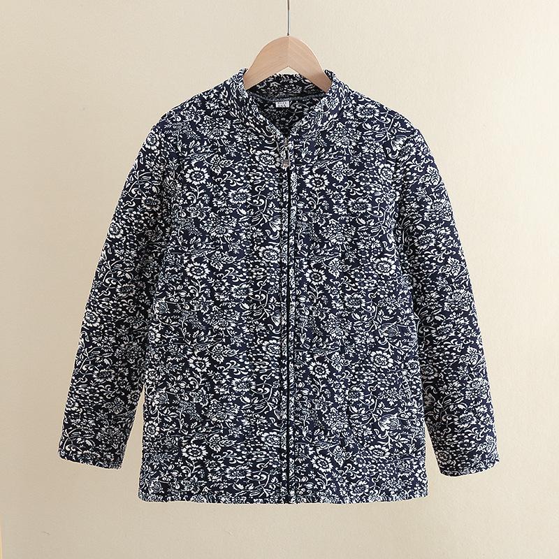 

Women s 2024 Trendy Floral Padded Jacket - Winter Cotton Coat, Loose Fit, Little Fragrant Style, Warm Outerwear. 5XL 60-70 kg