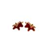 Silver Needle Year of the Horse Diamond Inlaid Horse Earrings - Retro, Elegant, High-End, Versatile Studs
