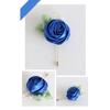 Artificial Rose Flower Set Elegant Silk Rose Boutonniere In Various Color for Wedding Ceremony and Parties