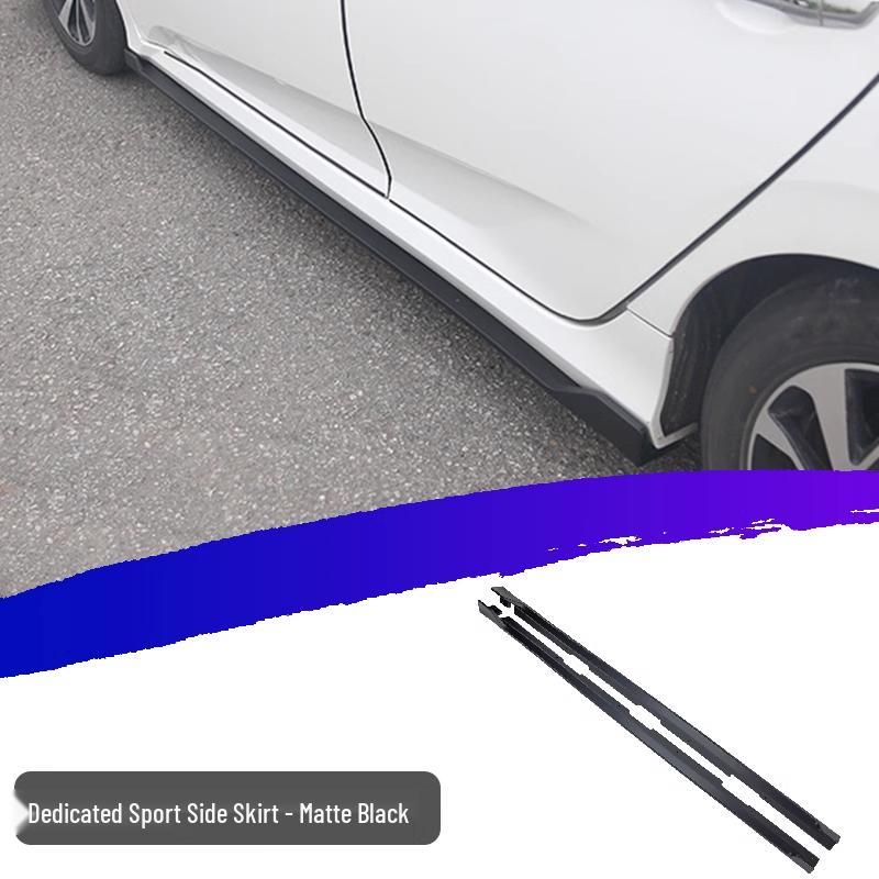 Compatible Rear Diffuser, Spoiler & Side Skirts for 10th Gen Civic – No-Cut Installation