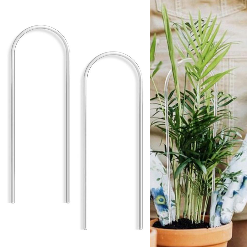 Acrylic U-Shaped Trellis Plant Support Frame Container Garden Accessory