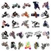 50PCS Cartoon Motocross Creative Doodle Stickers Bicycle Scooter Laptop Computer