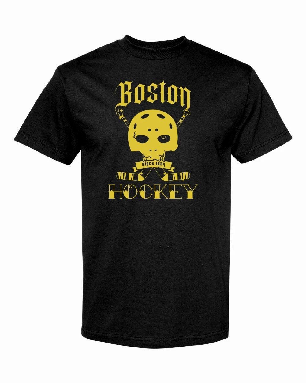 

BOSTON HOCKEY Tattoo Style Unisex T-Shirt S-XL FREE S&H! 2XL