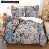 Elegant Flowers Bedding Set Duvet Cover Set 3d Bedding Digital Printing Queen Size Polyester Bedding Set Fashion Design Colorful
