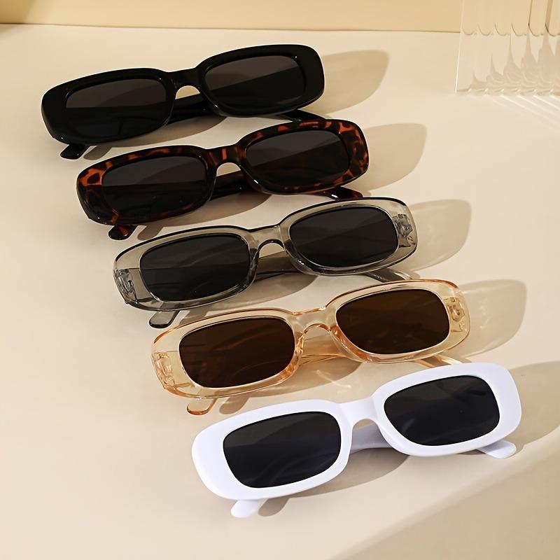 1/5 Set of Fashionable Small Frame Retro Classic Casual Simple Decorative Glasses