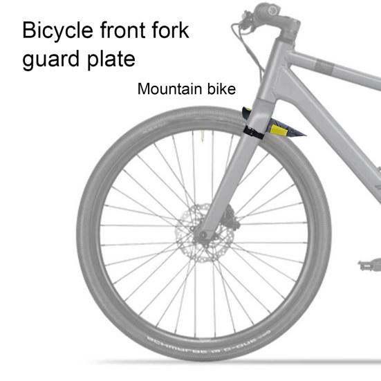 Bicycle Front Fork Fender Waterproof Lightweight Universal MTB Mountain Road Bike Front Wheel Mud Splash Guard Mudflap Bike Accessories