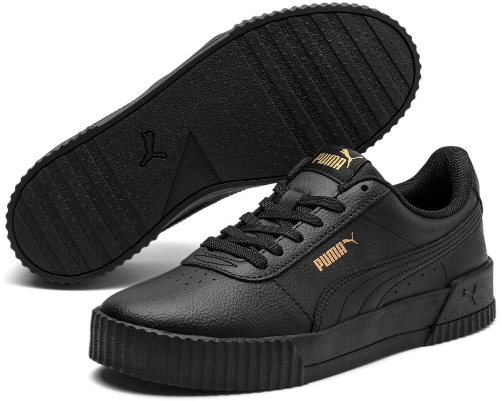 Puma Carina Sneakers Black/black/team Gold