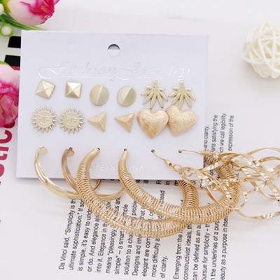 Earrings Set, Earrings Chain, Daily Bling Bling, Big Size