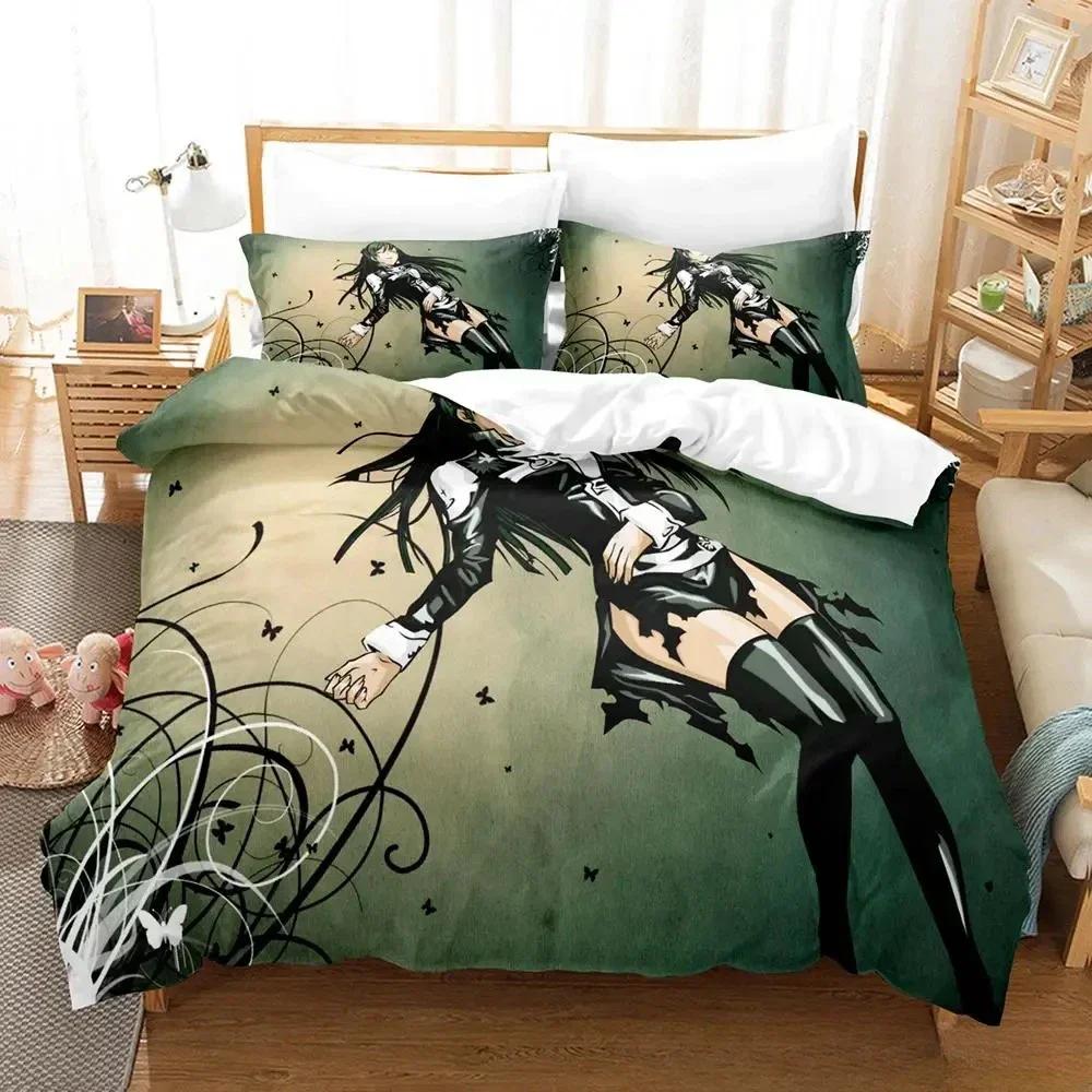 3d Print Anime D.Gray-man Bedding Set Single Twin Full Queen King Size Bed Set Adult Kid Bedroom Duvet cover Sets Home Textiles