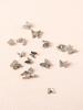 Silver Butterfly Nail Art Charms (15 Pcs Set)