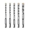 Round Shank Hammer Drill Bits Zinc Zinc Alloy Hammer Accessories Durable Cross Tips  Wall