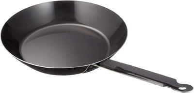 Kanda Kanda Iron Pot Frying Pan Iron 30cm Plate Thickness Made In Japan Thick Bottom IH Compatible Steak Outdoor 018142 2.0mm