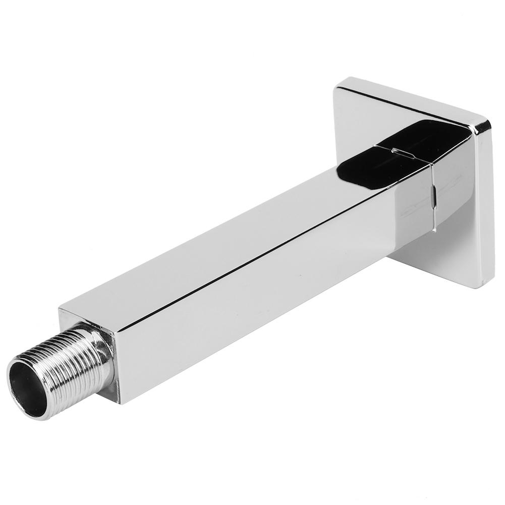 G1/2in Thread Wall Mounted Shower Arm Rod Tube Pipe Bathroom Accessories
