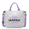 KPop Demon Hunters Crossbody Bags Women Rumi Mira Zoey Purple Handbag Girls Travel Shopping Canvas Shoulder Bag for S Kid Friendly Entertaining Fun