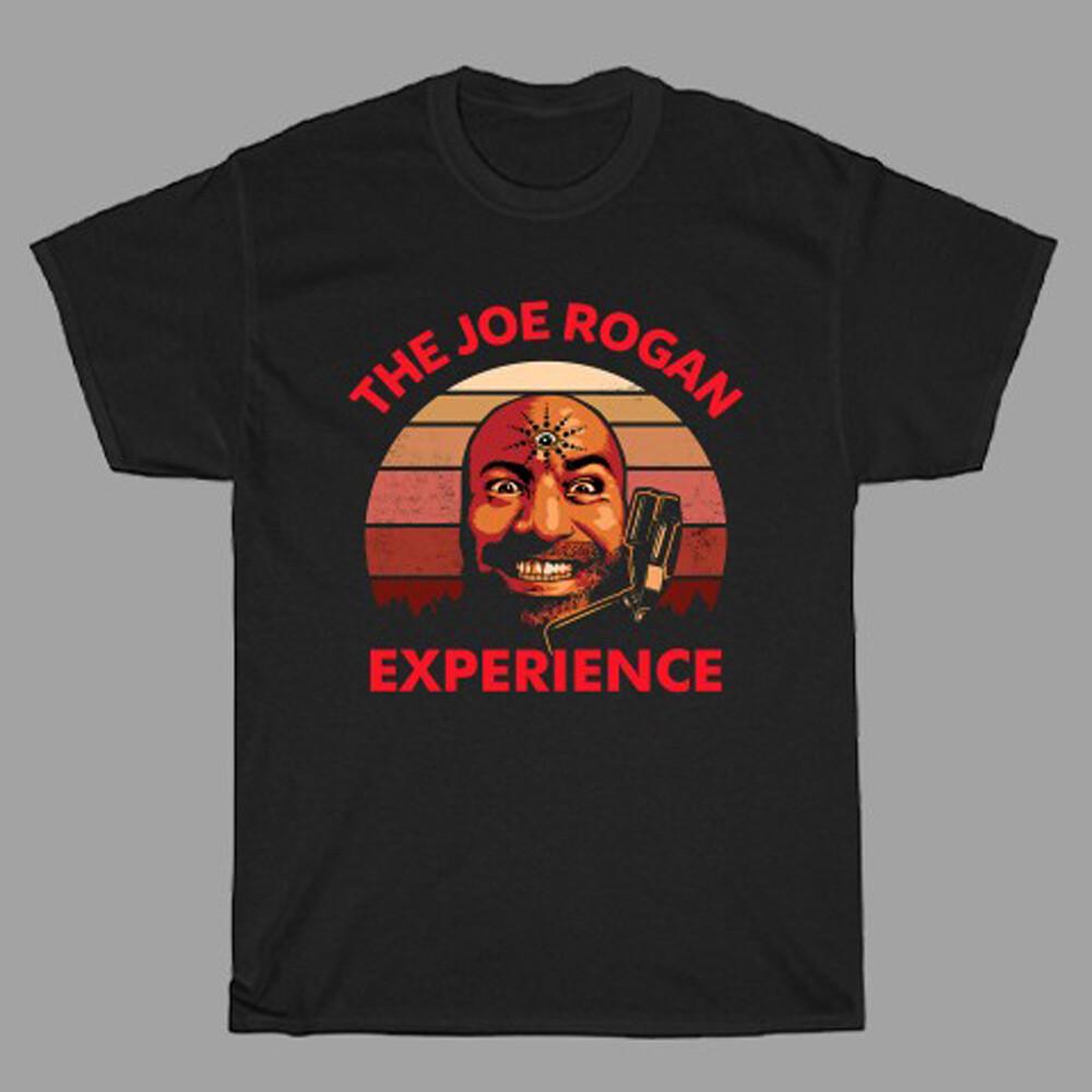 The Joe Rogan Experience Men#039;s Black Size S to 3XL Unisex T-Shirt XXL