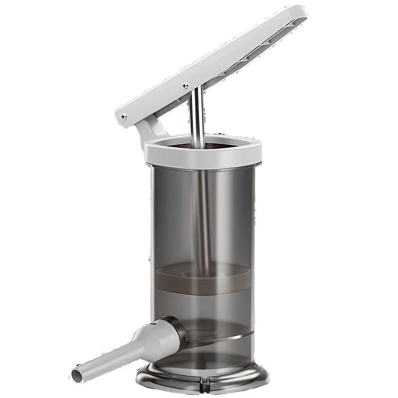 Homemade Sausage Maker with Stuffing Pipe Manual Fast Meat Stuffer Filling Machine Large Capacity Heavy Duty Kitchen Tools