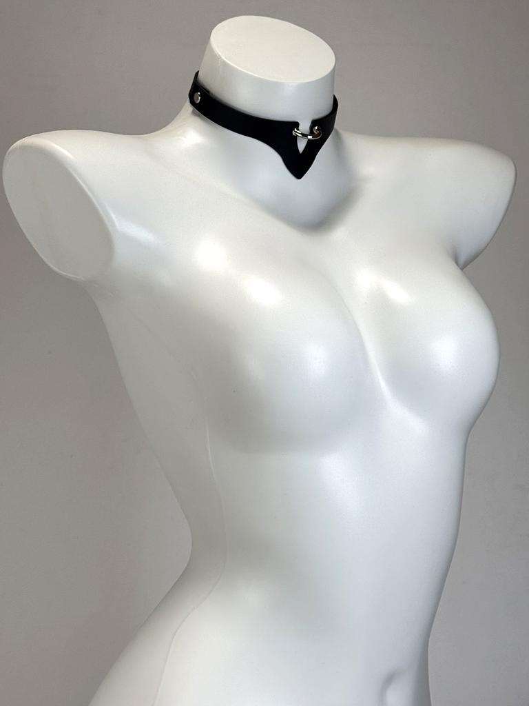 Gothic Fashion Pu Leather Choker, Versatile For Party Collar, Festival, Cosplay,Couples Cosplay Festival Accessories
