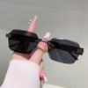 Polygon Sunglasses Men Vintage New Fashion Rimless Outdoor Decor Shades Women Trendy Brand Designer Stylish Sun Glasses
