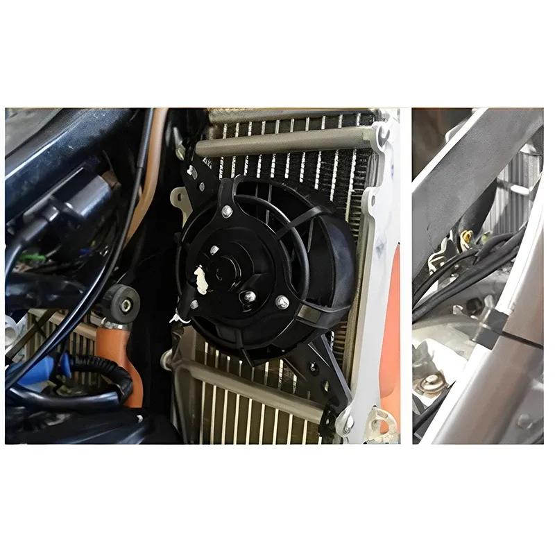 LINGQI RACING Electric Radiator Cooling Fan Engine Electric Radiators for 150cc-250cc 4 Wheeler ATV Quad Go Kart Buggy Bike