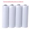 No Power AA 14500 Dummy Fake Battery Setup for Shell Placeholder Cylinder Conductor for AA Battery Eliminator Accessorie