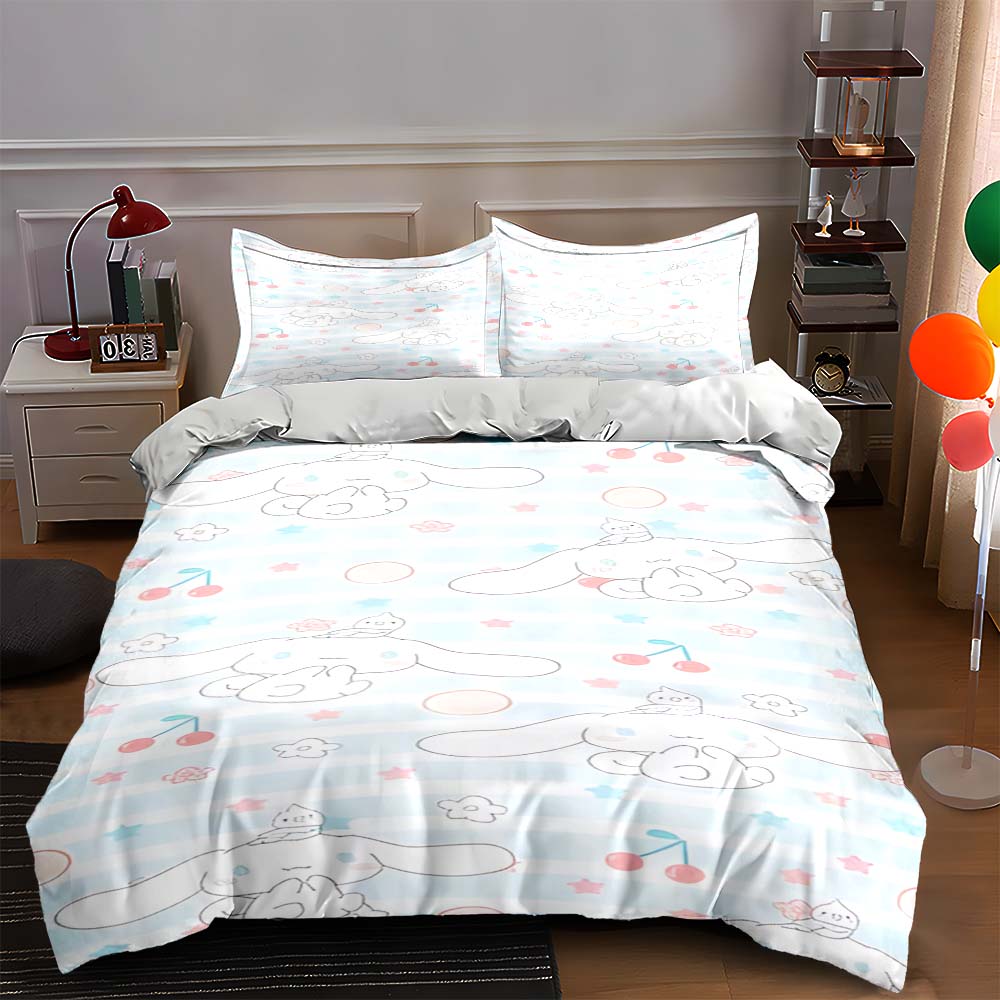 

Cute cartoon design Bedding Duvet cover sets Duvet covers Pillowcases gifts (1 * Duvet Cover 2 * Pillowcases, without duvet insert) 135x200cm