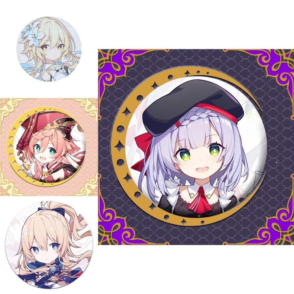Unique Genshin Impact Cartoon Brooch As A Fashion Jewelry Badge For Anime Lovers