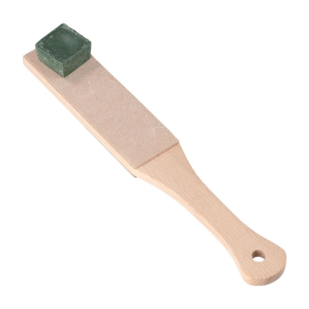 Grinding Shaving Sharpener Abrasive Tool Blade beard grooming Strop Leather Tools Dual Sided Polishing Board