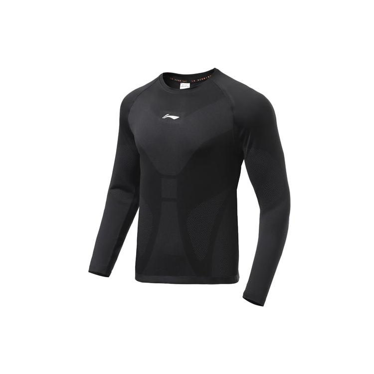 Li Ning Running Collection Fitness Clothing Men's Black Moderate ATLR067-1