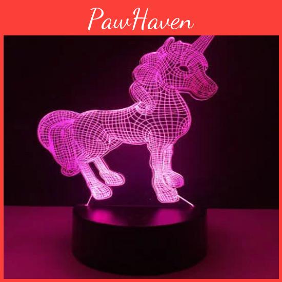 3d Led Acrylic Night Light Usb Touch Remote Control Atmosphere Lamp