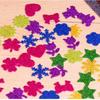 Glitter Self-Adhesive Foam Craft Paper for Kids