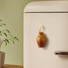 Mini Ceramic Vase Refrigerator Magnet, 3D Chinese Style Flower Vase Fridge Magnet, Home Office Kitchen Locker Decoration Magnet