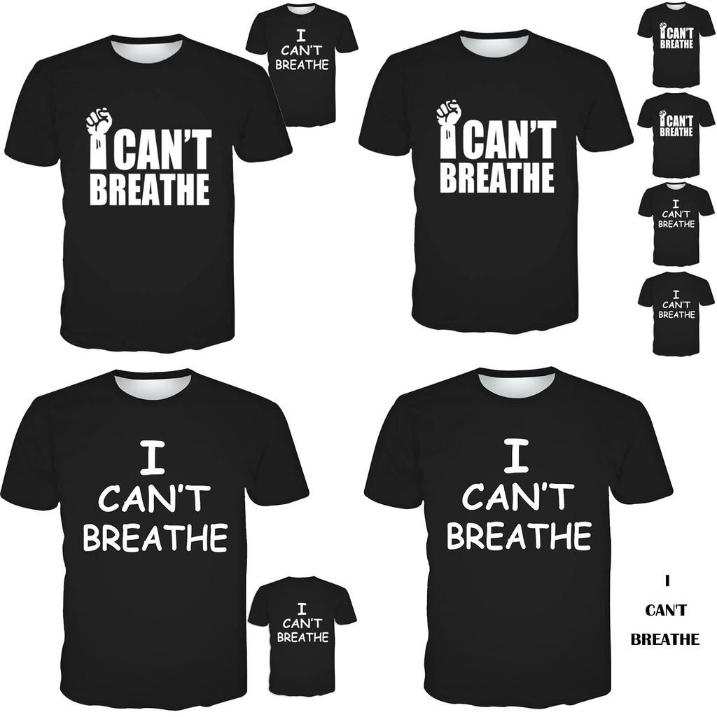 Stylish I Can't Breathe Printed T-shirt For Men And Women In Soft And Breathable Fabric