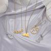 Cazador Cute Animal Cat Pendant Necklace for Women Girls Lovely Paw Choker Neck Chain Stainless Steel Jewelry Birthday Gift 2026