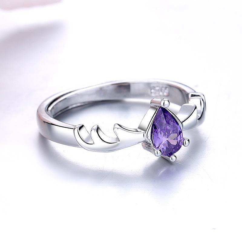 925 Sterling Silver Ring Open Adjustable Silver/Gold Ring Fashion Exquisite Student Girlfriend Jewelry Accessories Wedding Party