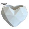 Fun Shaped Flower Pot Geometric Heart Shape Flowerpot, Decorative for Indoor Charming Plant Container Outdoor, Creative Love Planter Home Garden