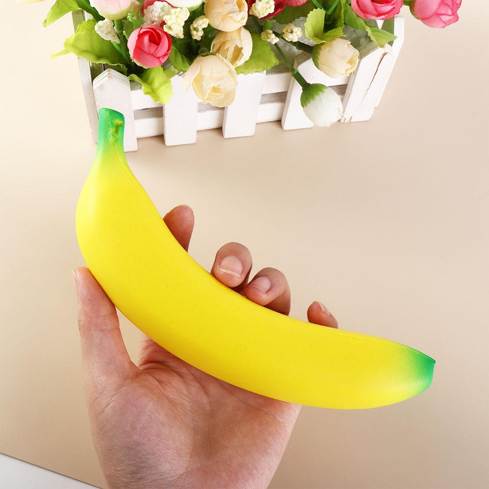 Simulation Banana Banana Squeeze Toys Fruit Squeeze Toy Squeeze Pinch Toy Office Workers Toy