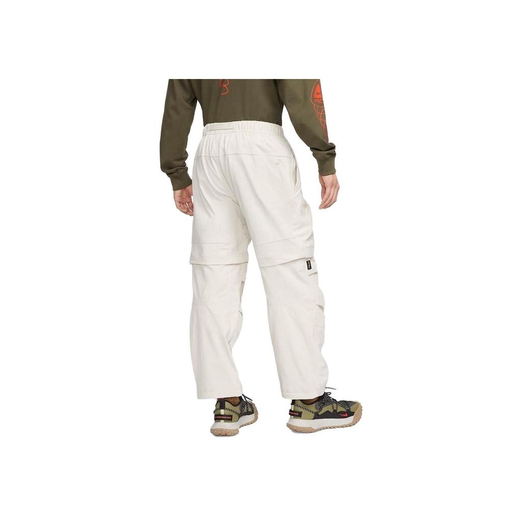 Nike ACG Smith Summit Solid Multi-Pocket Removable Leg Cargo Pants Men Bottoms White DN3944-104