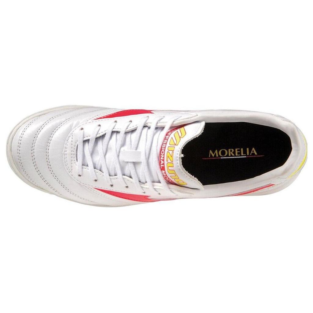 Mizuno Morelia Ii Club As White Red Yellow Unisex P1GD231664