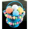 Mini pompons Couleurs vives 0,8 cm Assortiment 200 pièces